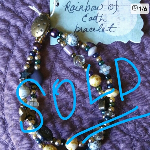 Rainbow 🌈 of Earth 🌍 Bracelet - Picture 7 of 7